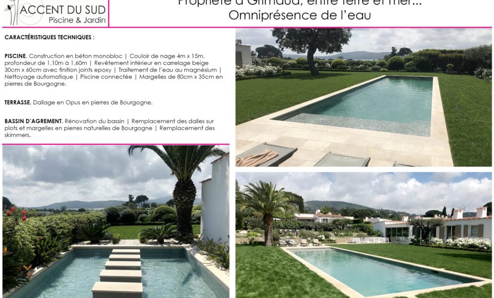 Entretien espace vert et piscine sur mesure construction