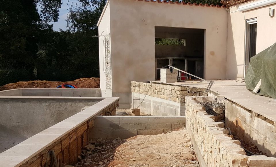 Construction piscine enterrée par Accent du Sud