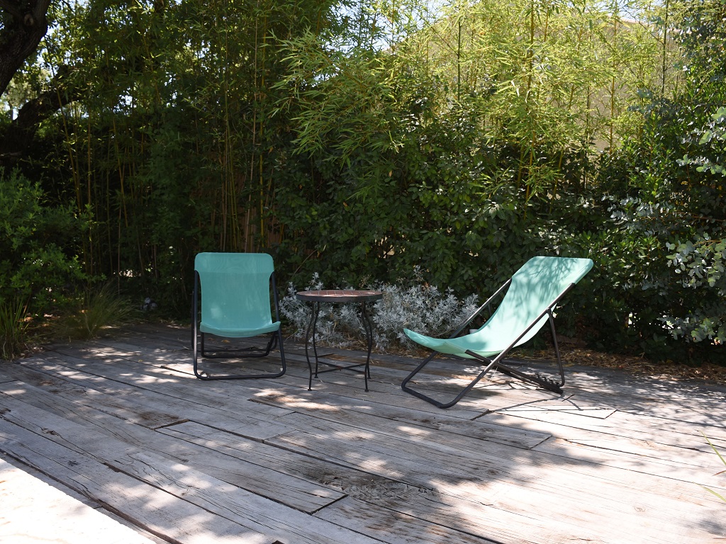 Conception d'un jardin avec terrasse en bois