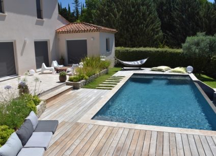 Construction piscine terrasse en bois