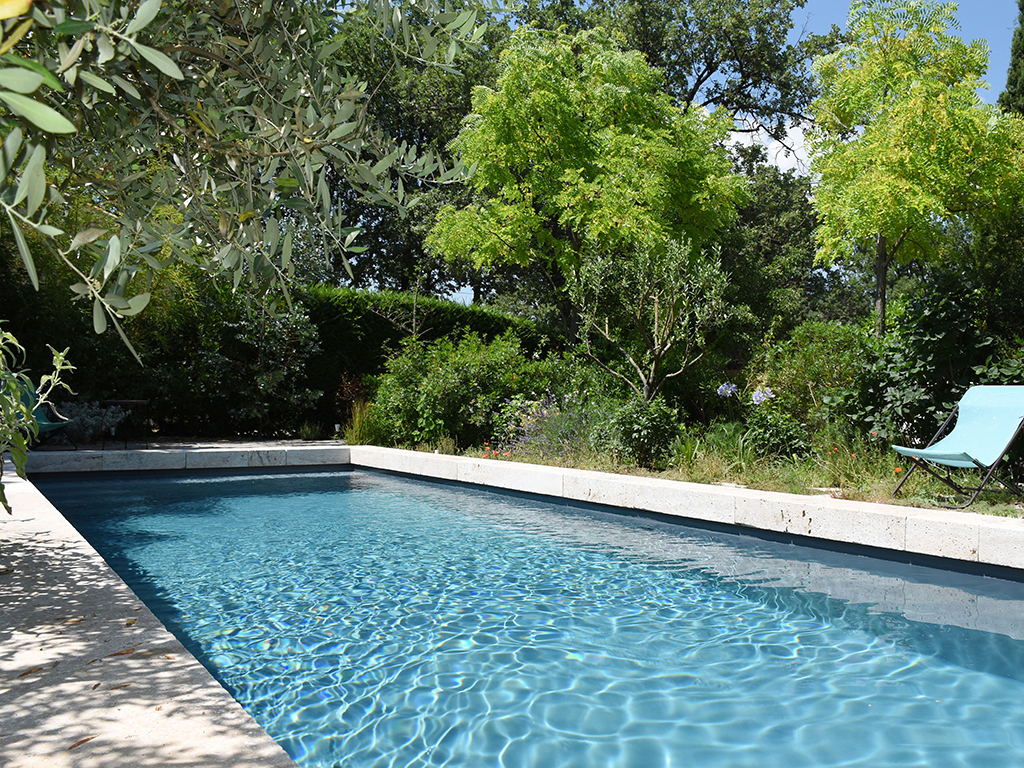 Piscine liner gris foncé