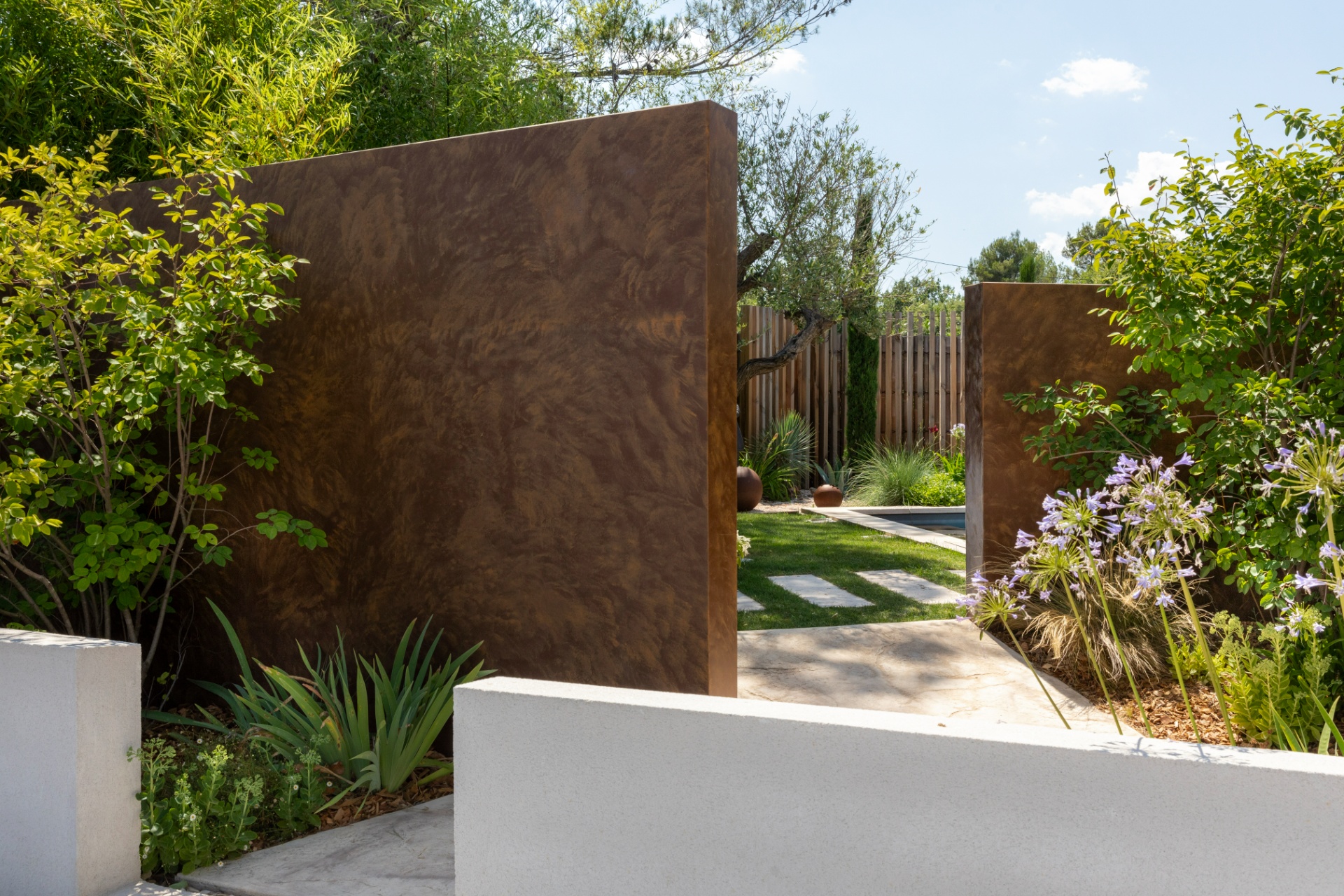 corten jardin