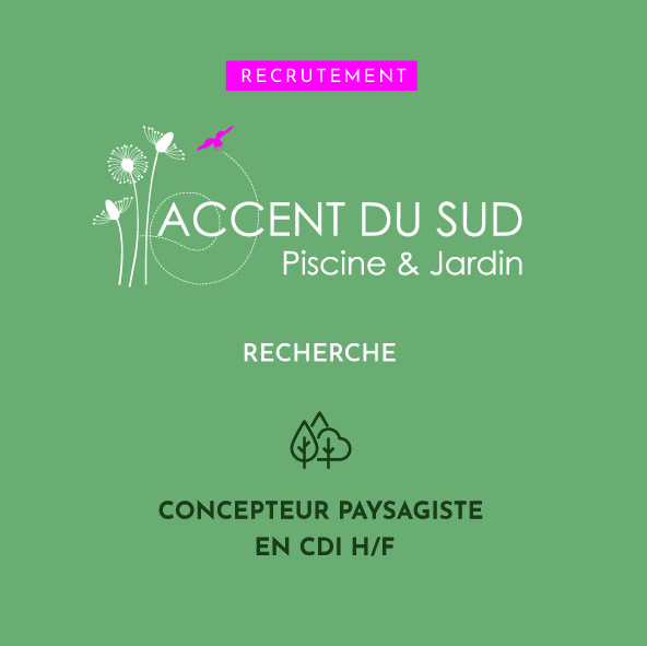 recrutement concepteur paysagiste Aix-en-Provence