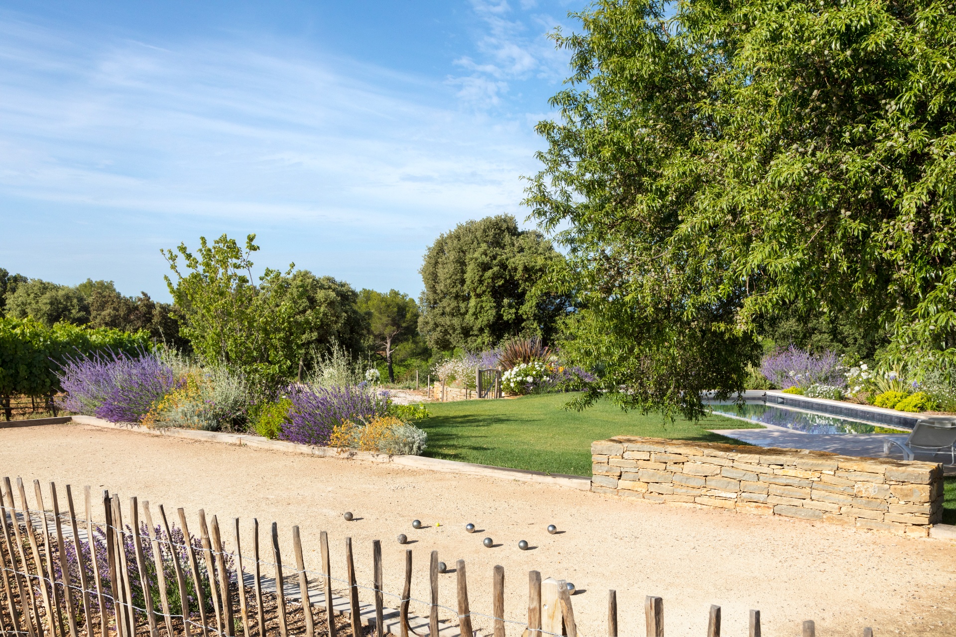 Terrain de pétanque