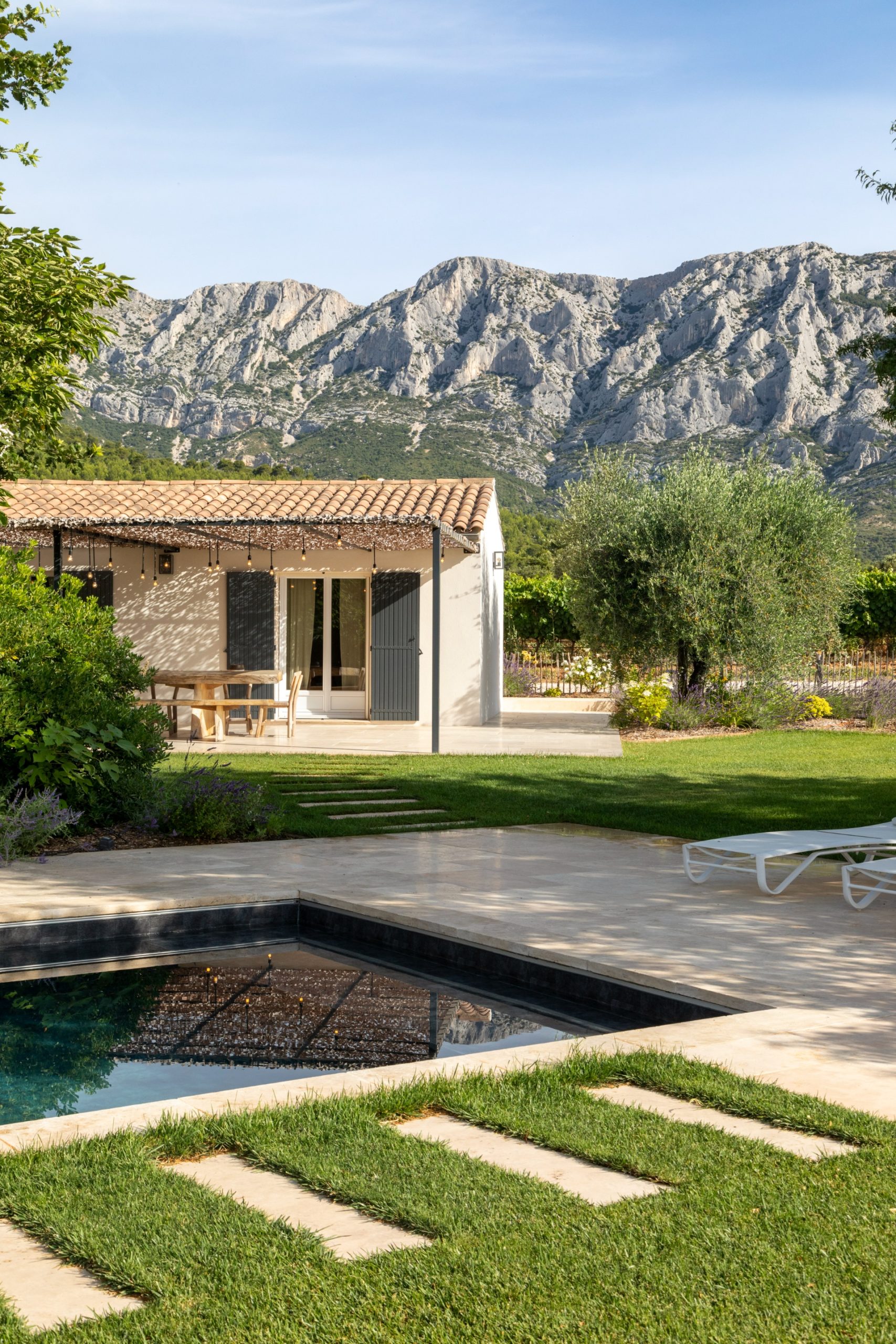 Aménagement tour de piscine Aix-en-Provence