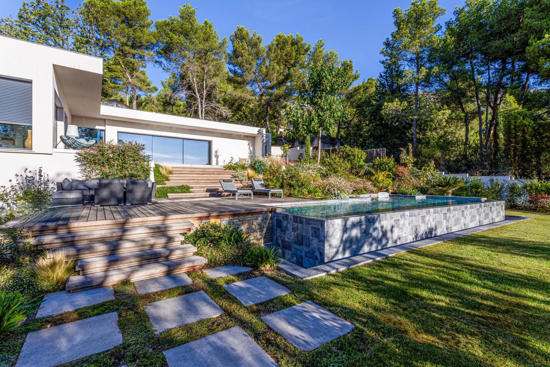 Jardin contemporain Aix-en-Provence