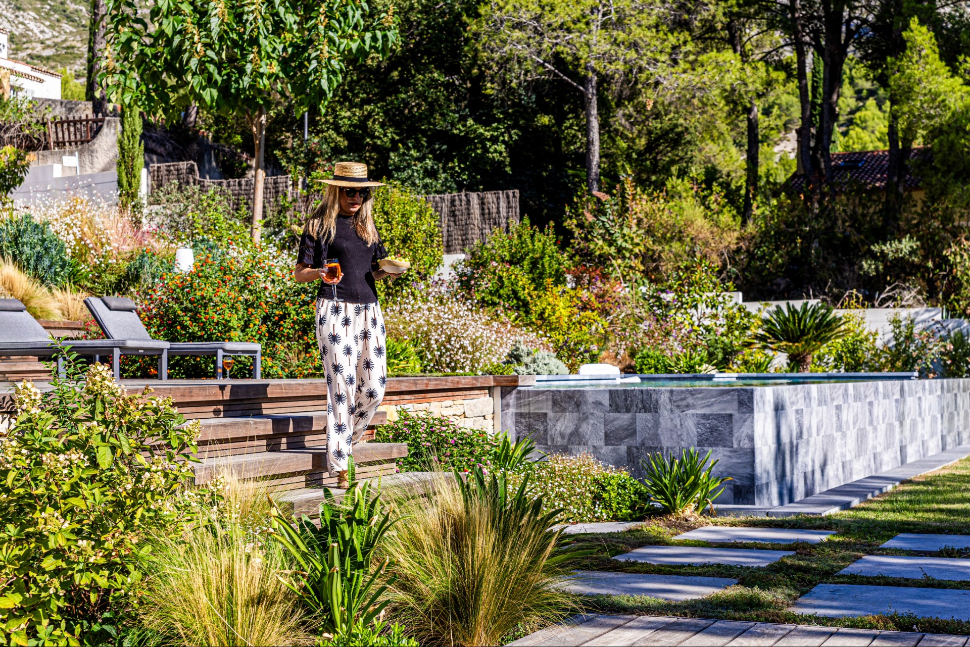 Jardin contemporain Aix-en-Provence