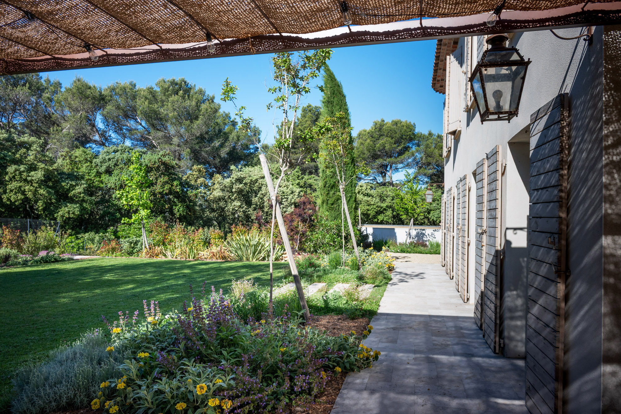 jardin paysager Aix-en-Provence
